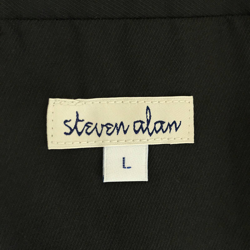 steven alan / スティーブンアラン MLTN CHESTER CT 千鳥柄 シングル ウール コート