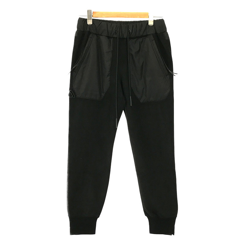 Tapered Track Pants サザビリーグ 異素材 切替  パンツ