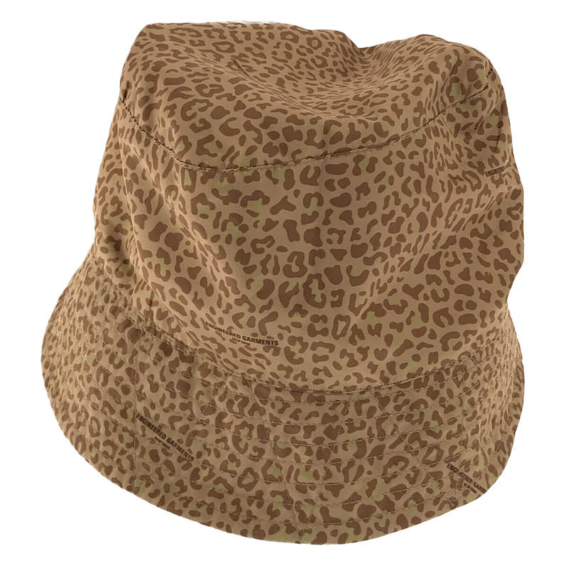 Explorer Hat-Poly Fiber Leopard レオパード 総柄 バケット ハット