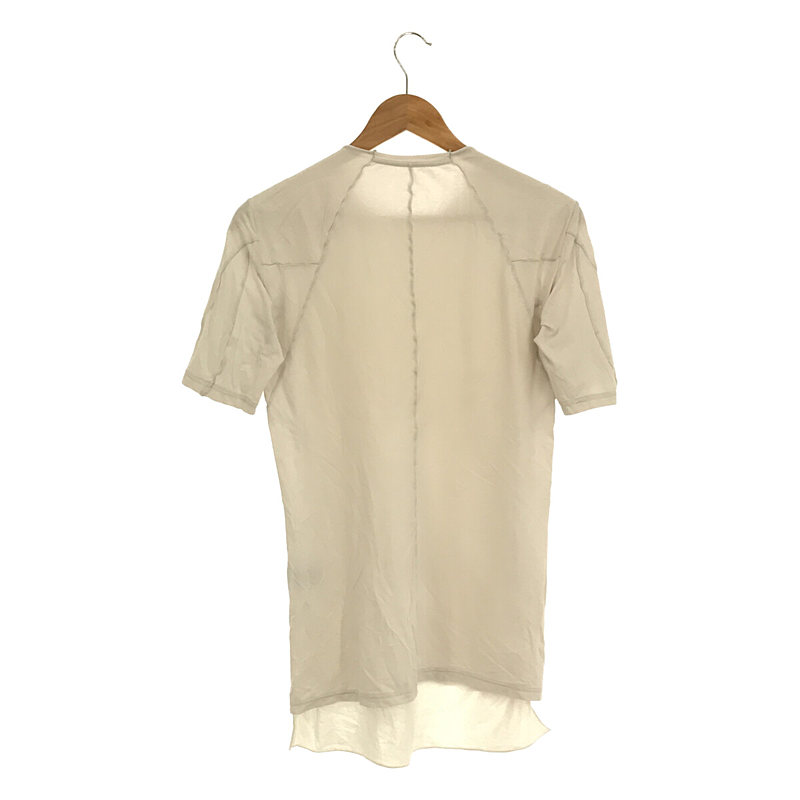 DEVOA / デヴォア Short Sleeve S/Z Twist Cotton Tシャツ W