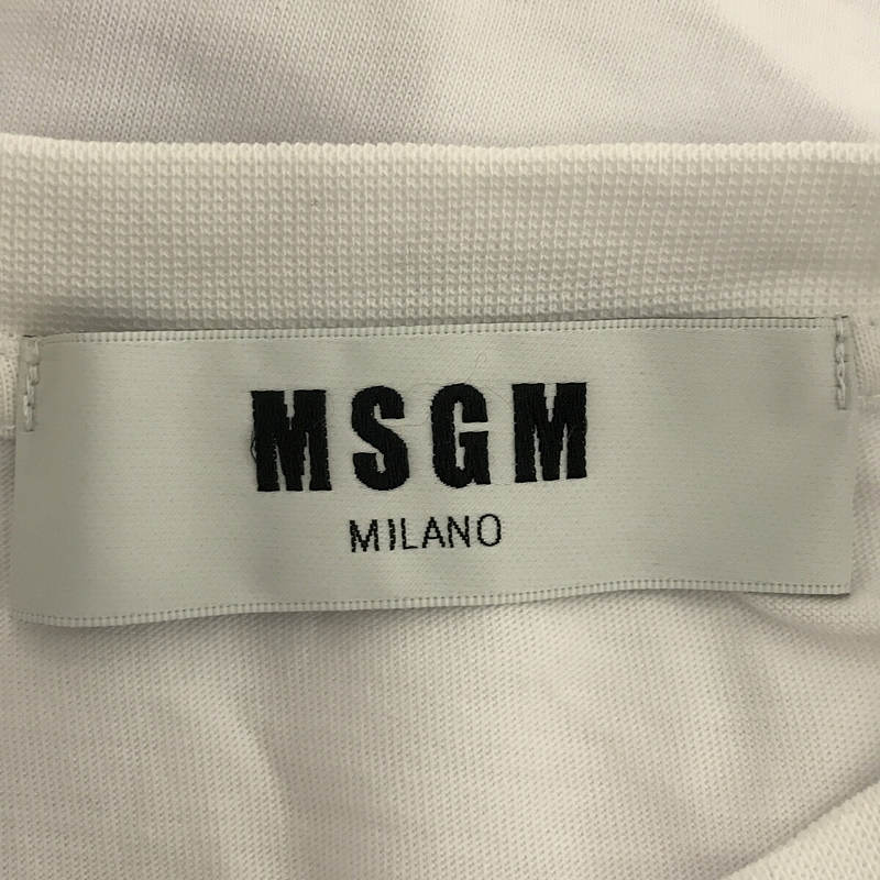 MSGM / エムエスジーエム ギャザー　Tシャツ