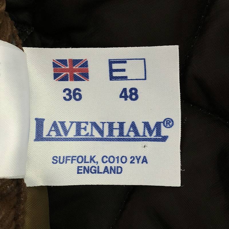 LAVENHAM / ラベンハム リバーシブル キルティング フーデッドベスト