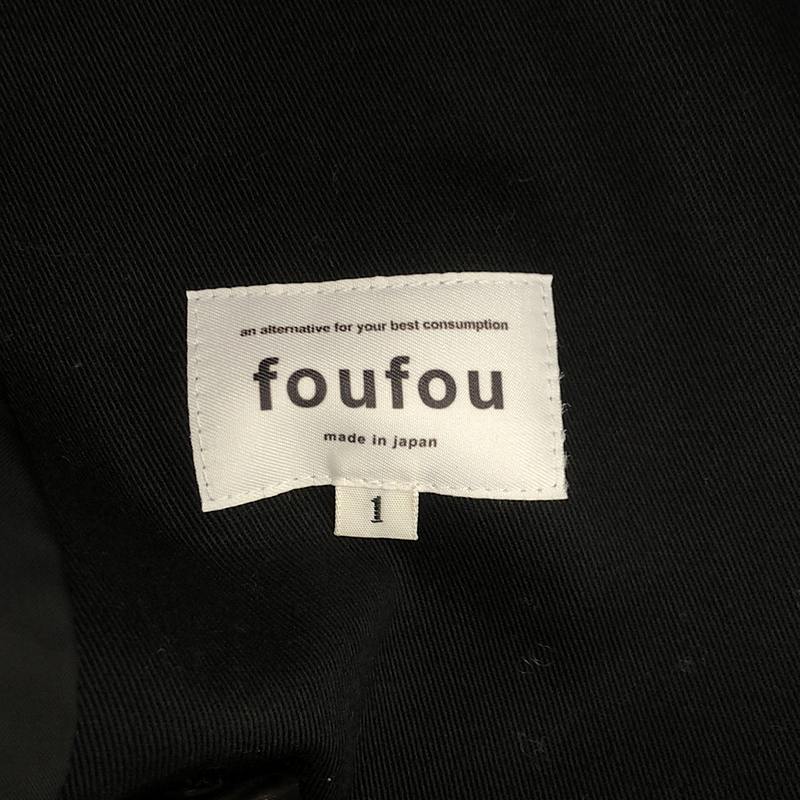 foufou / フーフー La Rotonde '19 ラ ロトンド オーバー トレンチ コート