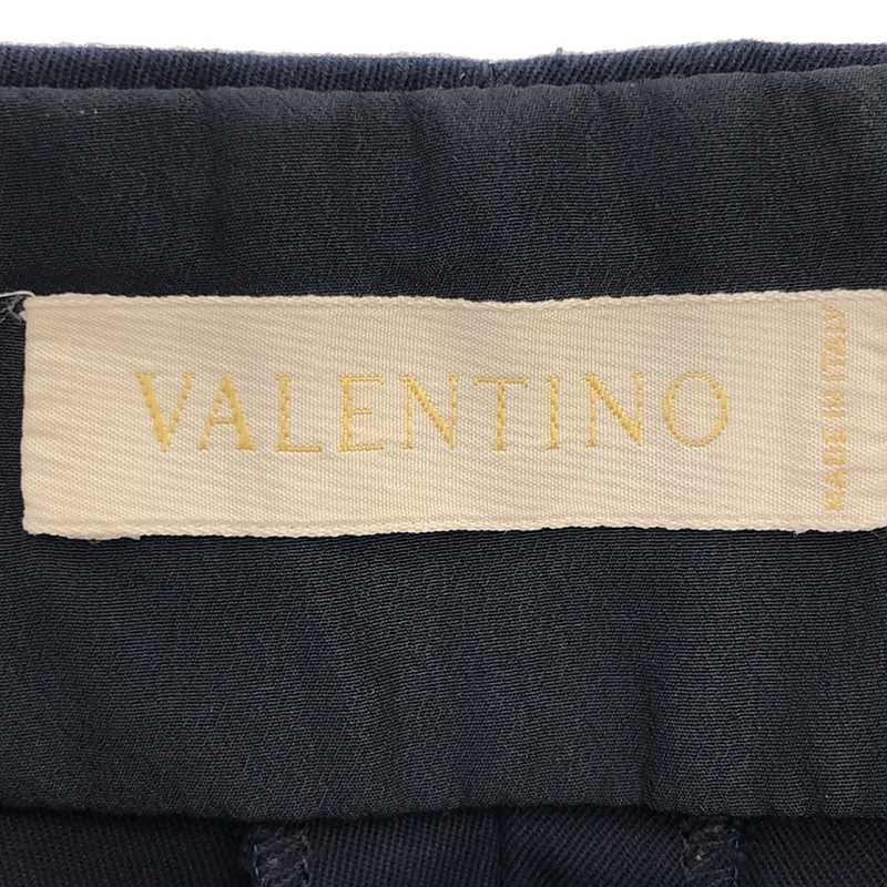 VALENTINO / ヴァレンティノ サイドボタン センターステッチ ストレートパンツ