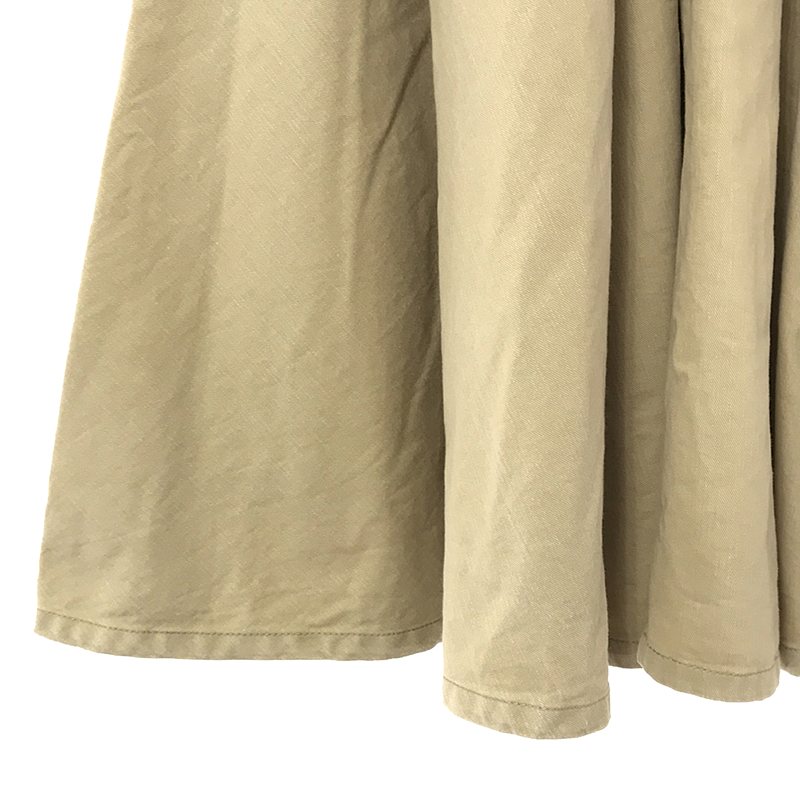 SINME / シンメ チノ オーバー グルカスカート