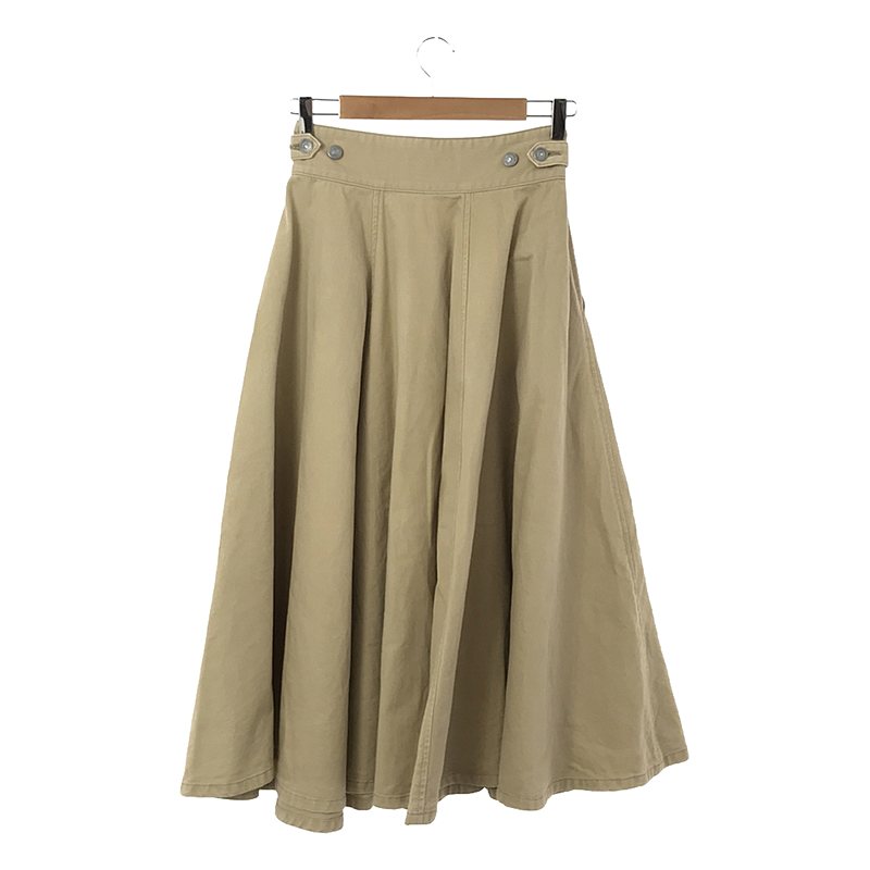 SINME / シンメ チノ オーバー グルカスカート