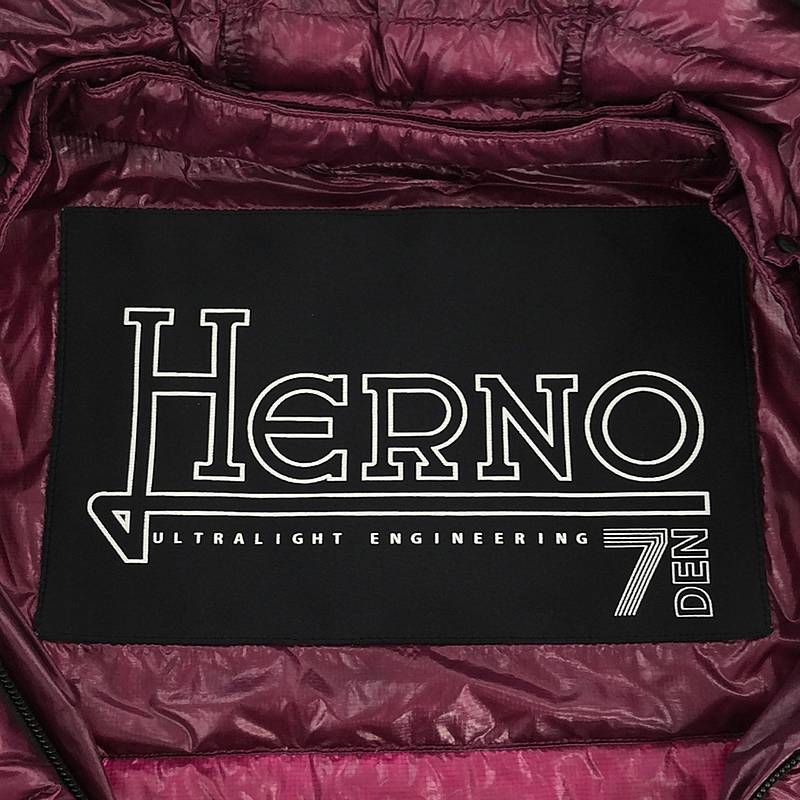 HERNO / ヘルノ 『7DEN』 Ultralight Engineering ウルトラライトダウンベスト