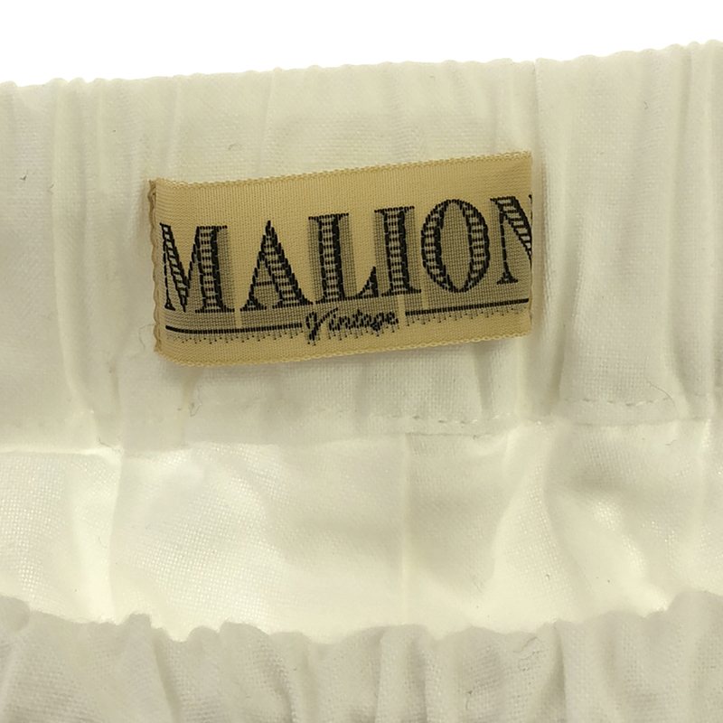 MALION vintage / マリオンヴィンテージ レース フレア イージーパンツ