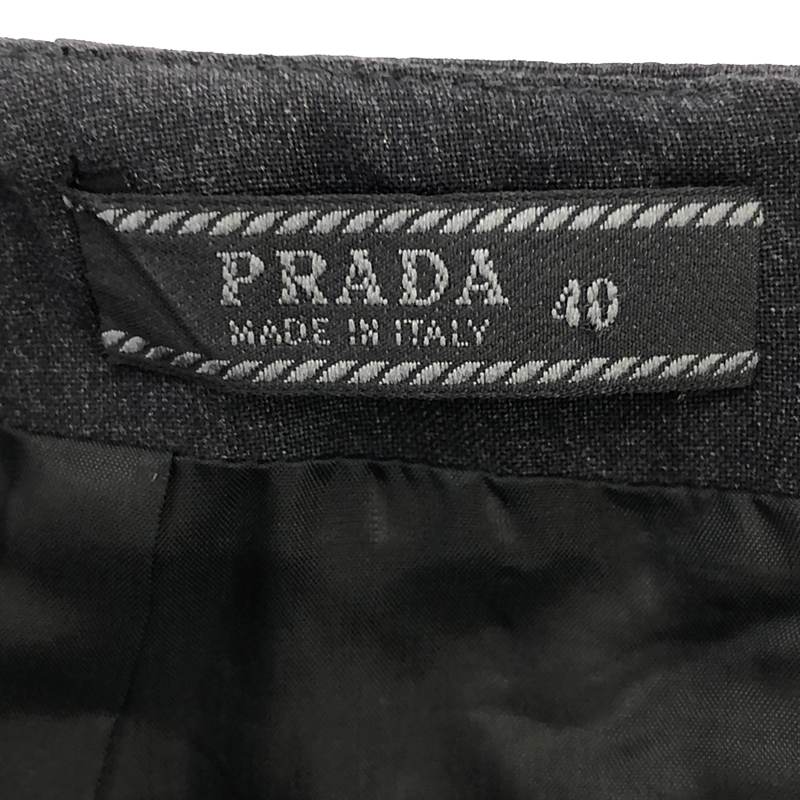PRADA / プラダ ウール タイトスカート