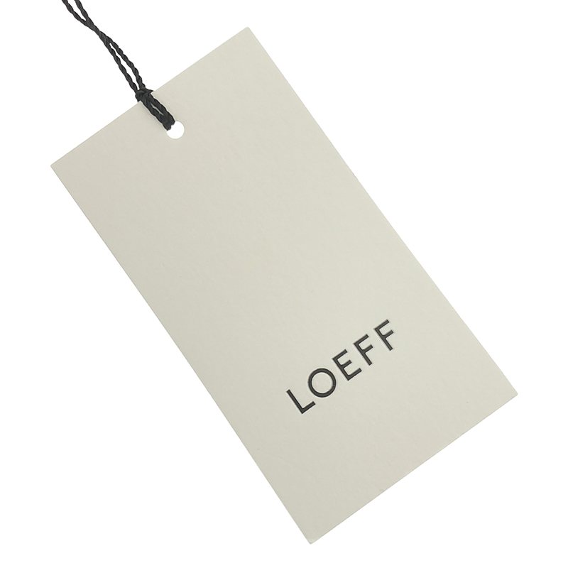 LOEFF / ロエフ ウール スムース クレセントスリーブ タートルネック ニット セーター