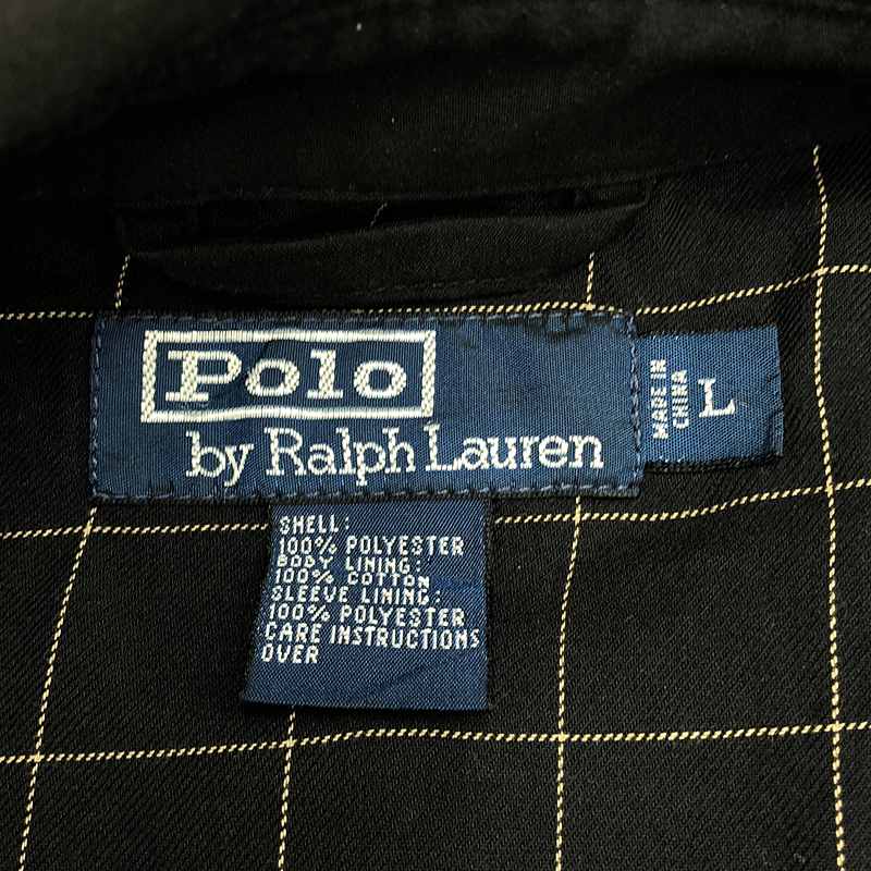 POLO RALPH LAUREN / ポロラルフローレン 90s ヴィンテージ ピーチスキン ドリズラー ジャケット スイングトップ