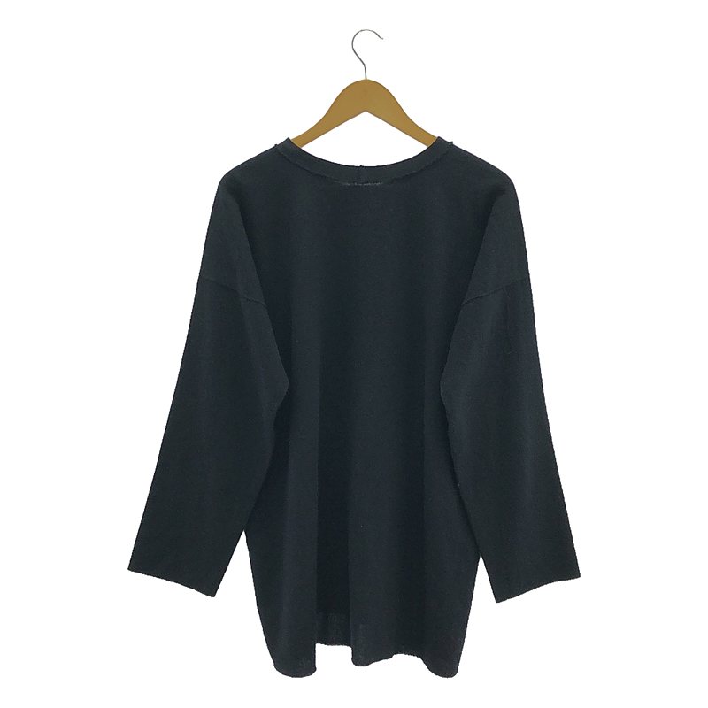 kaval / カヴァル ウール クルーネック プルオーバートップス