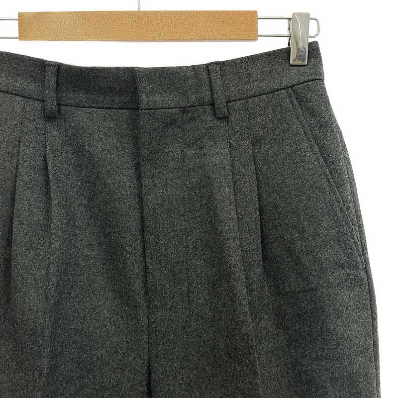 AMI Alexandre Mattiussi / アミ・アレクサンドルマテュッシ 2タック ウール スラックス