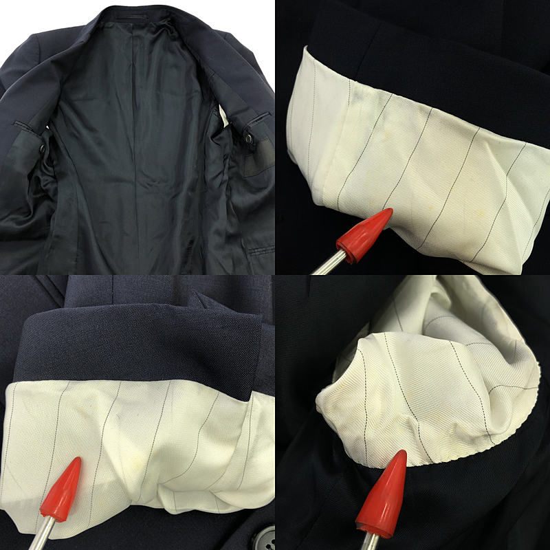 PRADA / プラダ 2B シングルブレスト テーラードジャケット スーツ / 総裏地