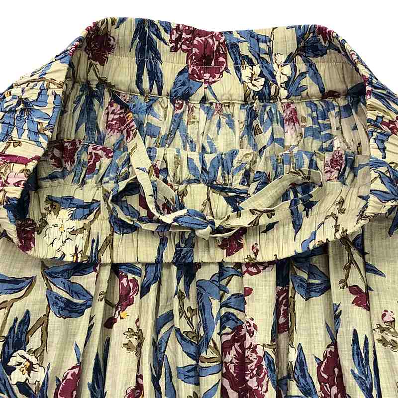 45r / フォーティファイブアール 度甘平ホウセンカプリントのイージースカート