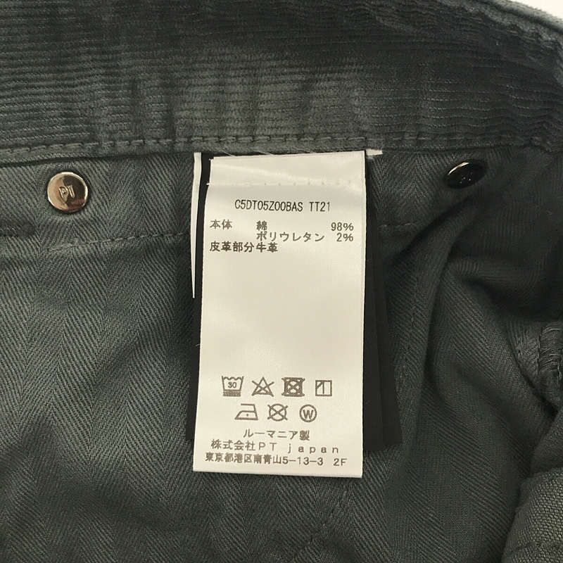 PT TORINO / ピーティートリノ DENIM SWING コーデュロイ 5P パンツ