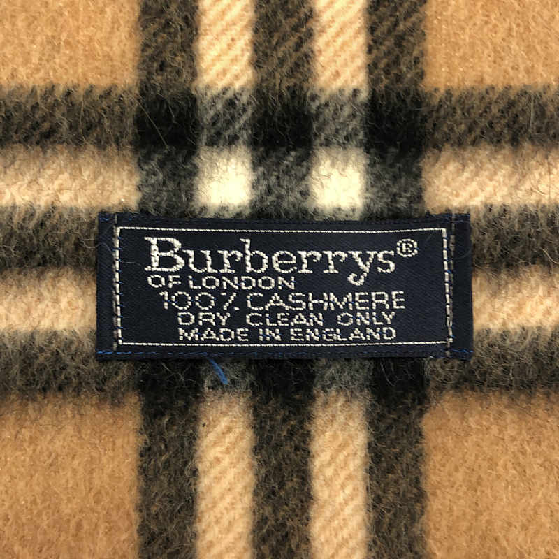 Burberry / バーバリー ノバチェック カシミヤ マフラー