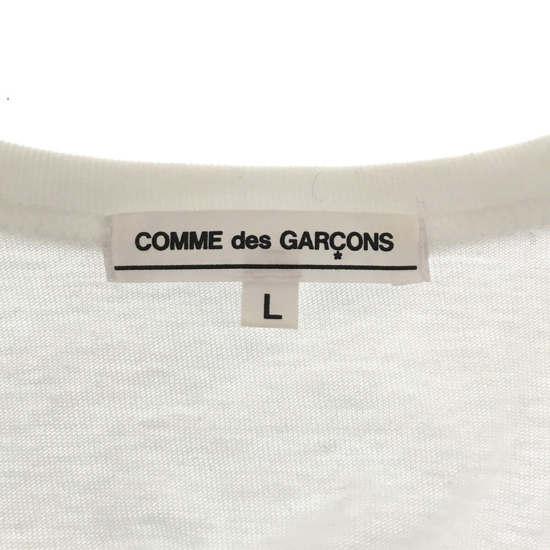 COMME des GARCONS / コムデギャルソン 自由を着る ロゴ Tシャツ