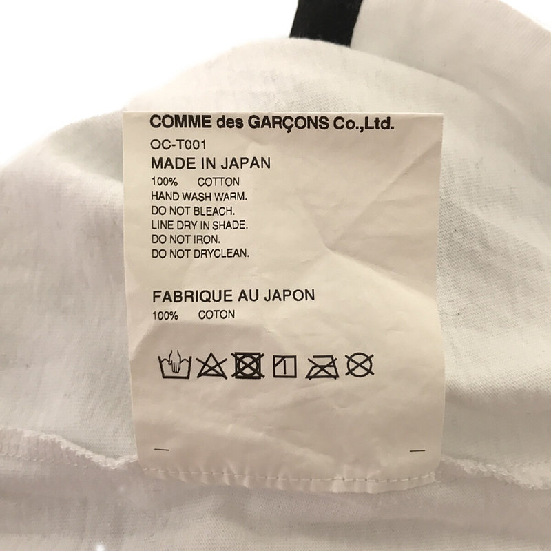 COMME des GARCONS / コムデギャルソン 自由を着る ロゴ Tシャツ