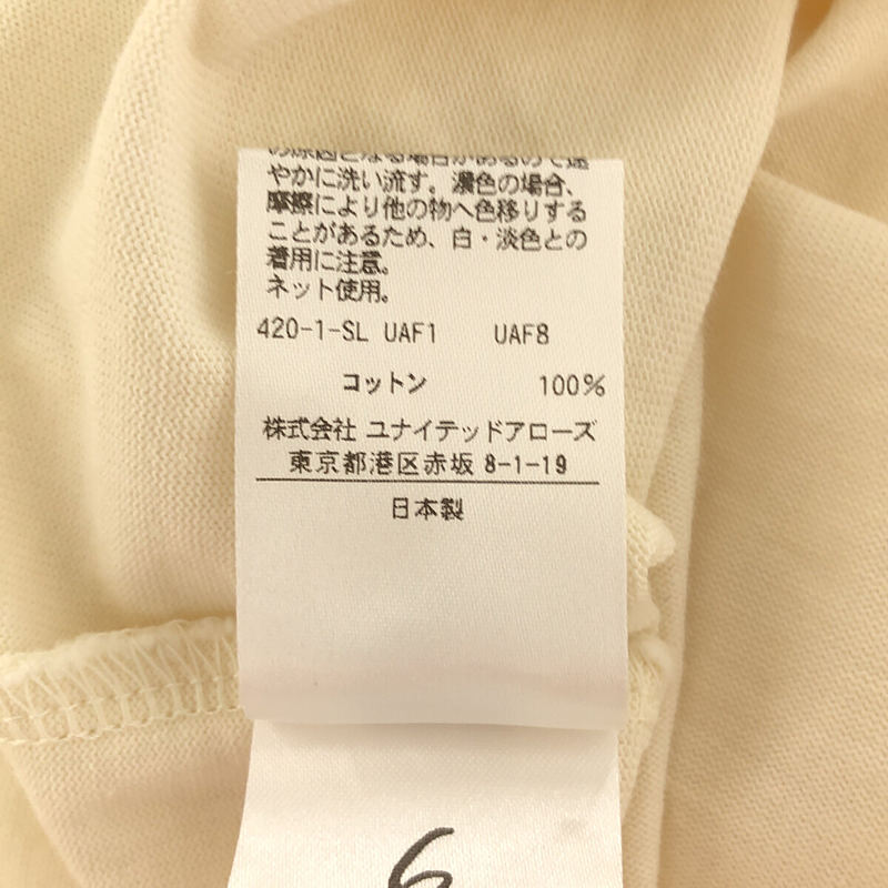 6(ROKU) / ロク COTTON BASIC LONG SLEEVE T-SHIRT Tシャツ