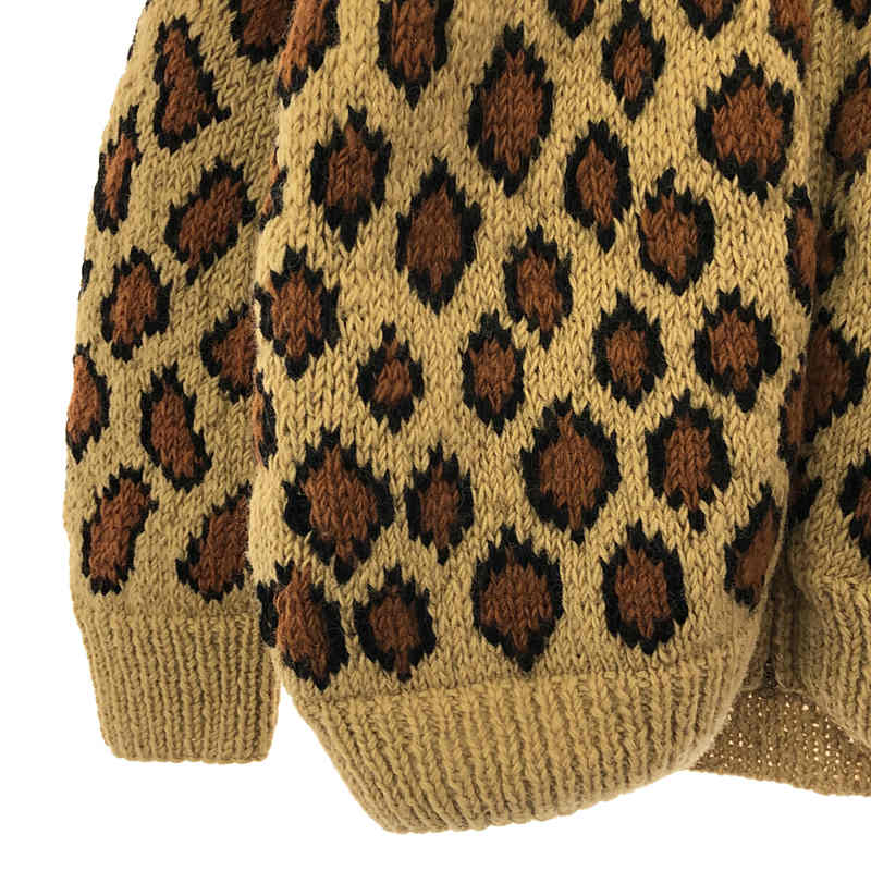 Mcmachan Woolen / マクマーンウーレン 裏地付き レオパード Mcmachan Woolen / マクマーンウーレン 裏地付き レオパード