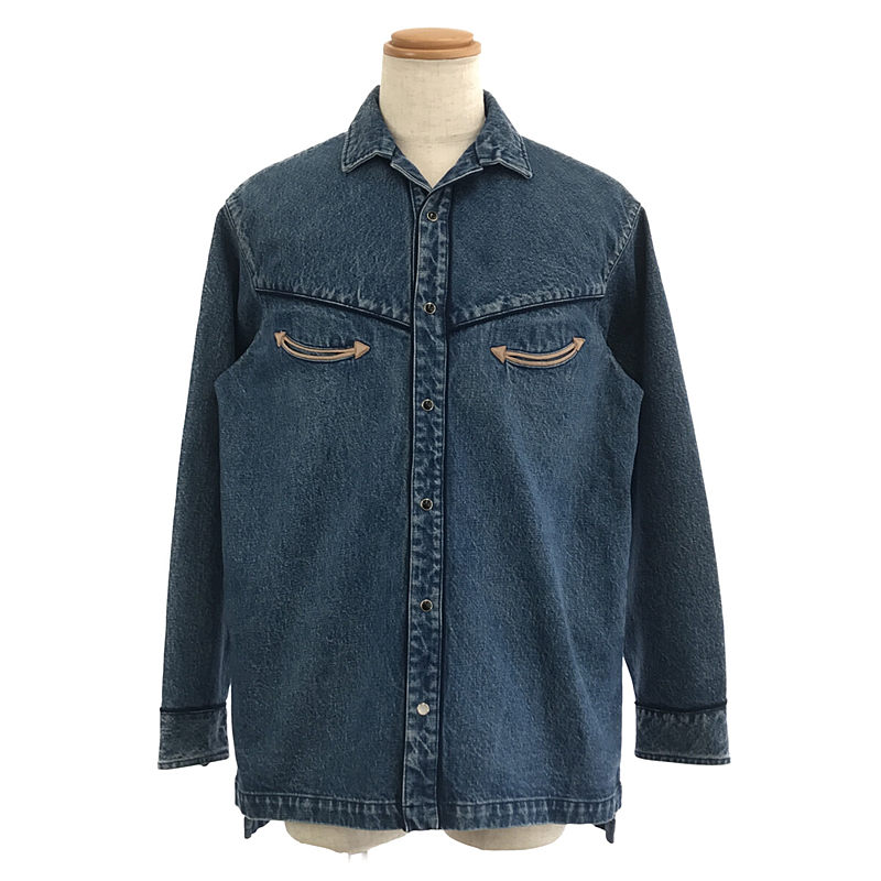 WESTERNER OVERSHIRT / デニムウエスタンオーバーシャツ ジャケット