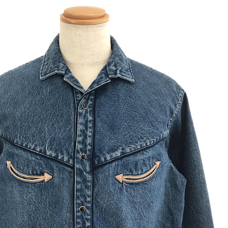 WESTERNER OVERSHIRT / デニムウエスタンオーバーシャツ ジャケット | ブランド古着の買取・委託販売 KLD USED  CLOTHING