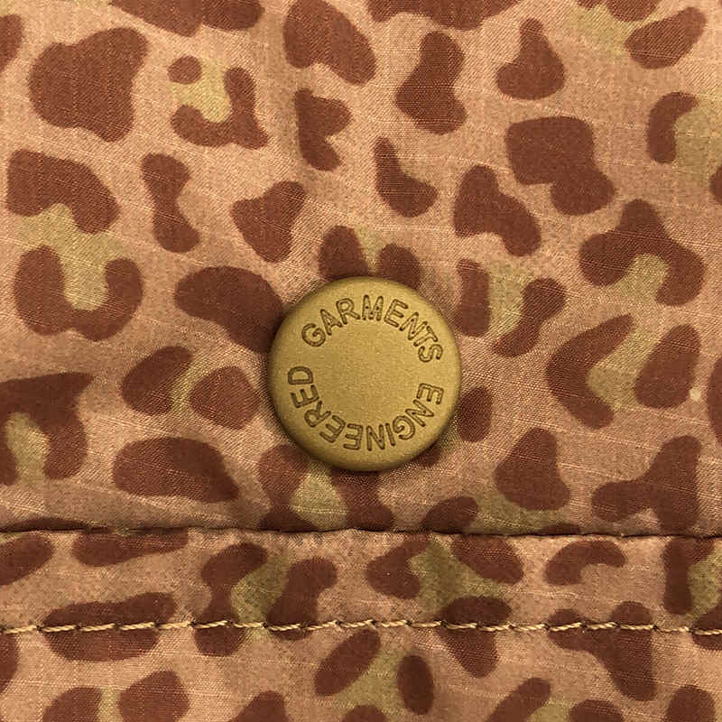 Engineered Garments / エンジニアドガーメンツ Cover Vest - Poly Leopard Print Ripstop / レオパード カバーベスト