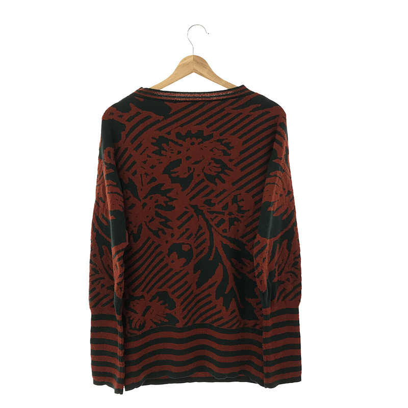 Vivienne Westwood MAN / ヴィヴィアンウエストウッドマン BROCADE FLOWER KNIT ジャガードニット