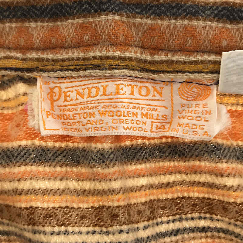 PENDLETON / ペンドルトン マルチボーダー ロングスカート