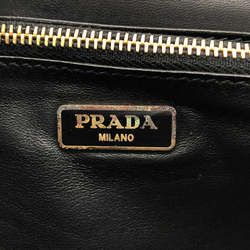 PRADA / プラダ 2wya サフィアーノレザー ウォレット ショルダーバッグ ポシェット