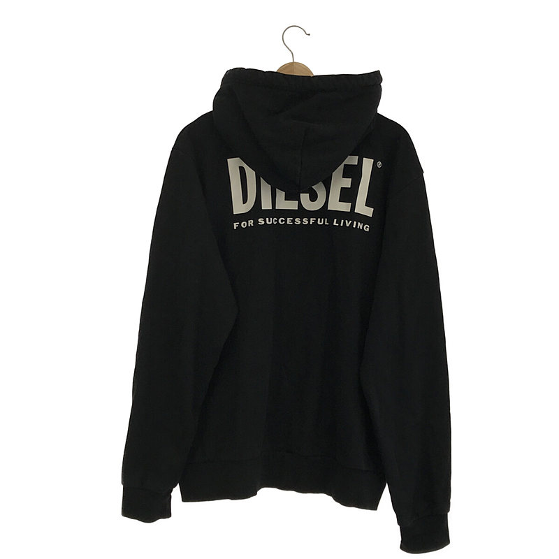 DIESEL / ディーゼル ロゴプリント ジップアップ スウェットパーカー