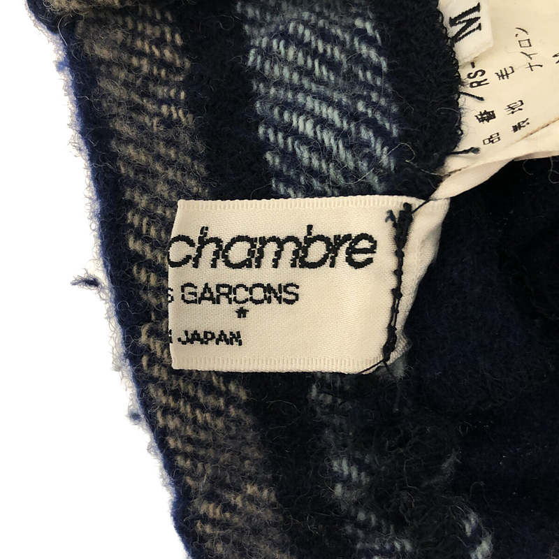 robe de chambre COMME des GARCONS / ローブドシャンブルコムデギャルソン ウール タータンチェック スカート