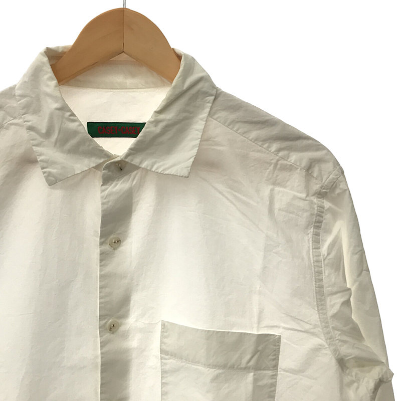 CASEY CASEY / ケーシーケーシー BIG RACCOURCIE SHIRT コットン ビッグ ラクルスィー シャツ