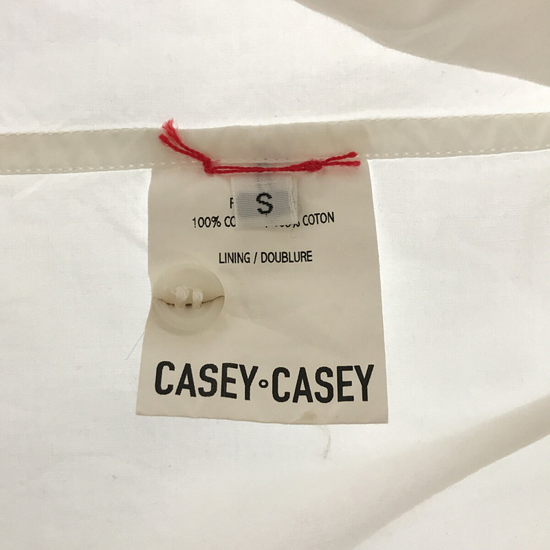 CASEY CASEY / ケーシーケーシー BIG RACCOURCIE SHIRT コットン ビッグ ラクルスィー シャツ