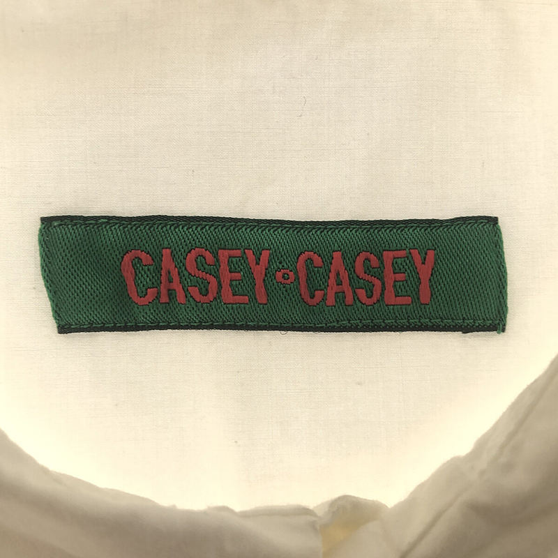 CASEY CASEY / ケーシーケーシー BIG RACCOURCIE SHIRT コットン ビッグ ラクルスィー シャツ