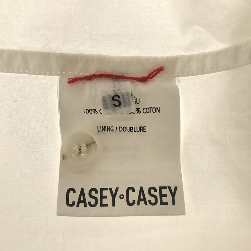 CASEY CASEY / ケーシーケーシー BIG RACCOURCIE SHIRT コットン ビッグ ラクルスィー シャツ