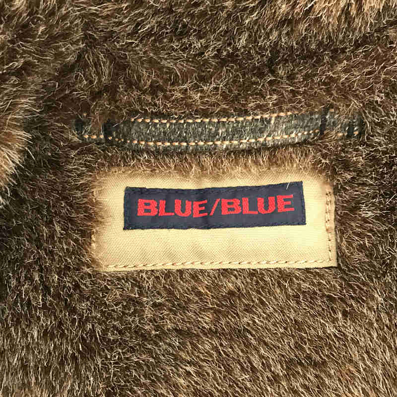 BLUE BLUE / ブルーブルー 裏地ファー N-1 デッキジャケット