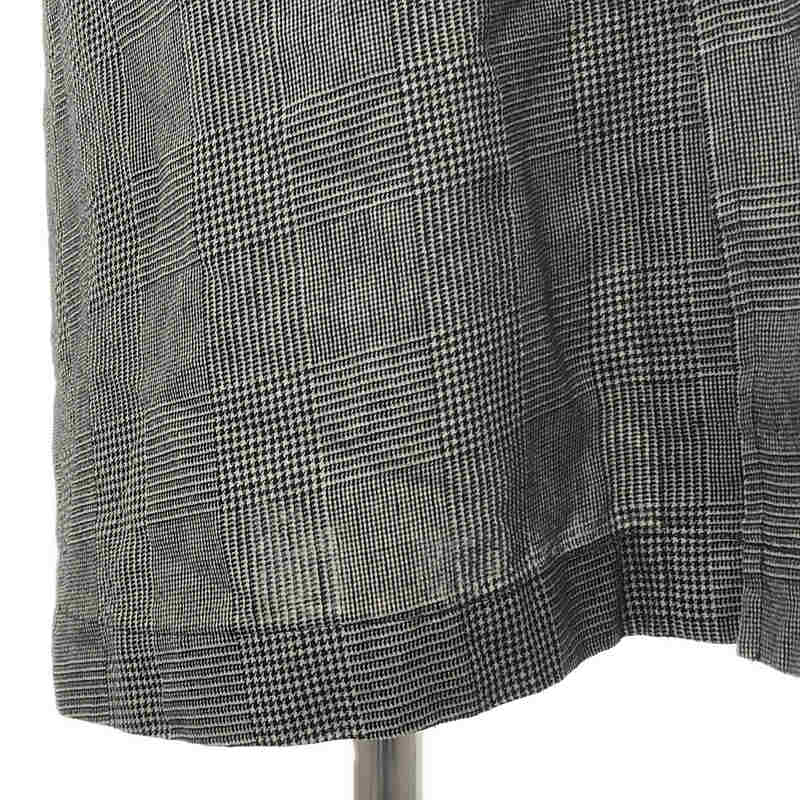 tricot COMME des GARCONS / トリココムデギャルソン 丸襟 グレンチェック ワンピース