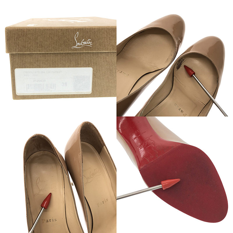 Christian Louboutin / クリスチャンルブタン パテントレザー ヒール パンプス