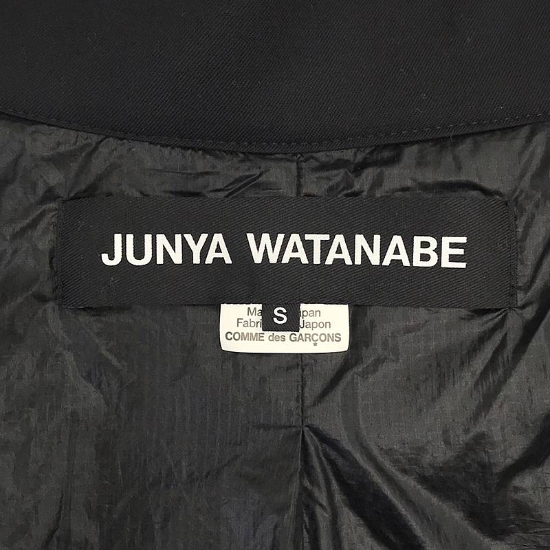 JUNYA WATANABE / ジュンヤワタナベ レオパードファー切替モッズコート