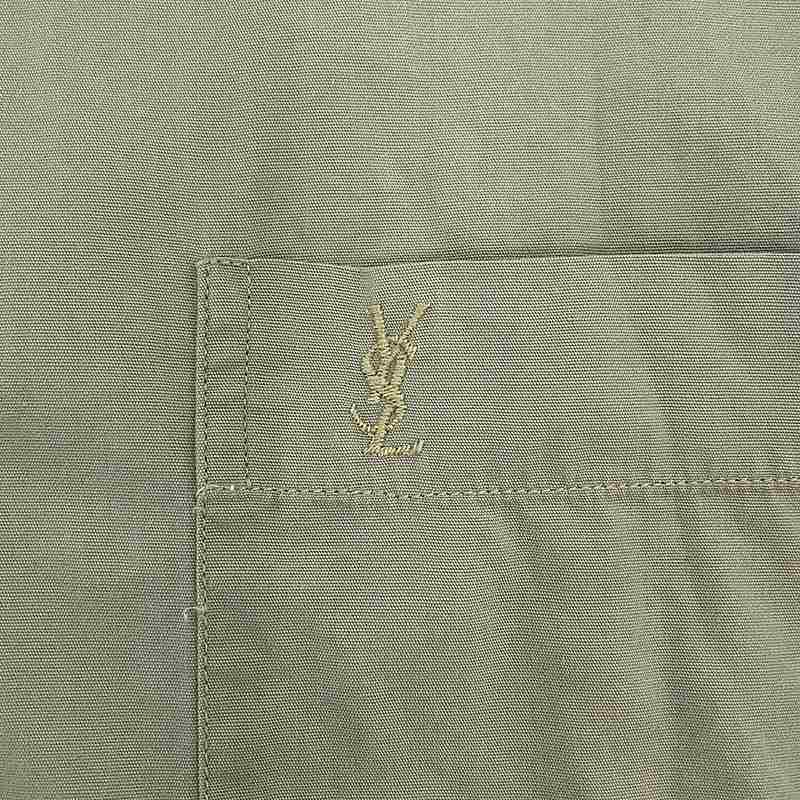 YVES SAINT LAURENT / イヴサンローラン ロゴ刺しゅう スタンダードシャツ