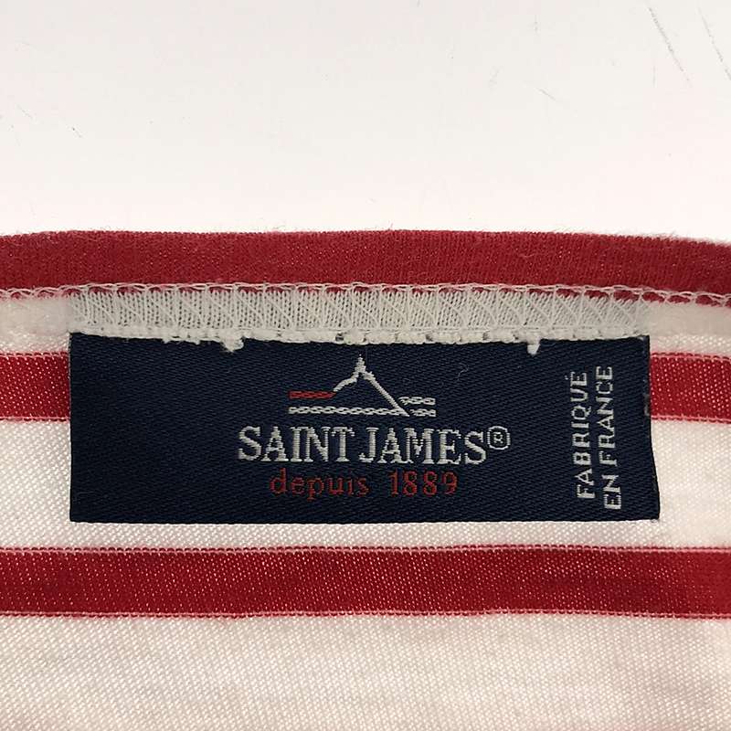 SAINT JAMES / セントジェームス SLOUCH スラウチ ドロップショルダー ボーダー 7分袖 Tシャツ