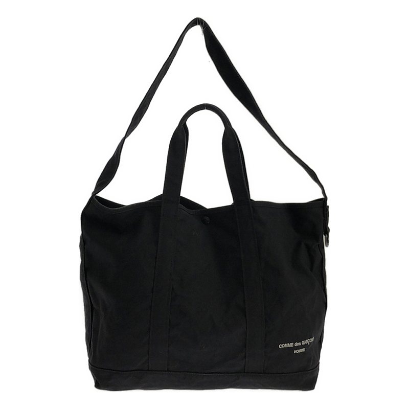 2way CANVAS TOTE BAG / ロゴ キャンバス ショルダートートバッグCOMME des GARCONS HOMME /  コムデギャルソンオム