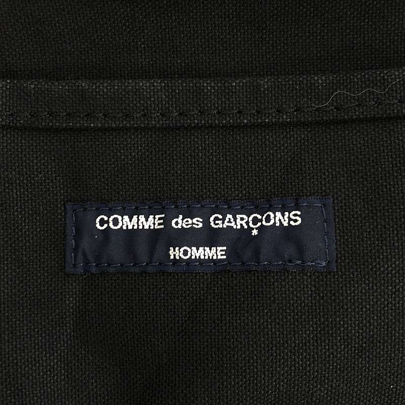 COMME des GARCONS HOMME / コムデギャルソンオム 2way CANVAS TOTE BAG / ロゴ キャンバス ショルダートートバッグ