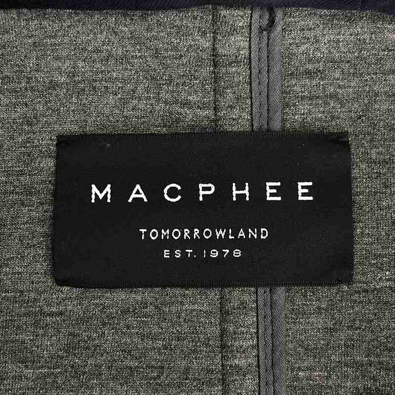 Tomorrowland MACPHEE / トゥモローランドマカフィー ウールボンディングフードコート