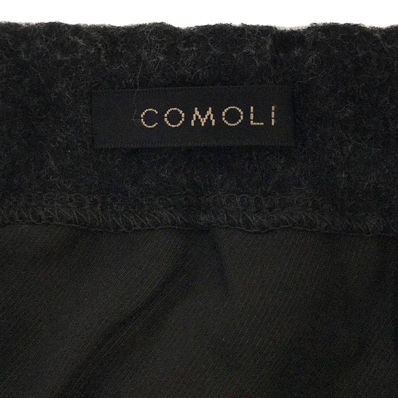 COMOLI / コモリ ウールジャージ ドローストリングパンツ