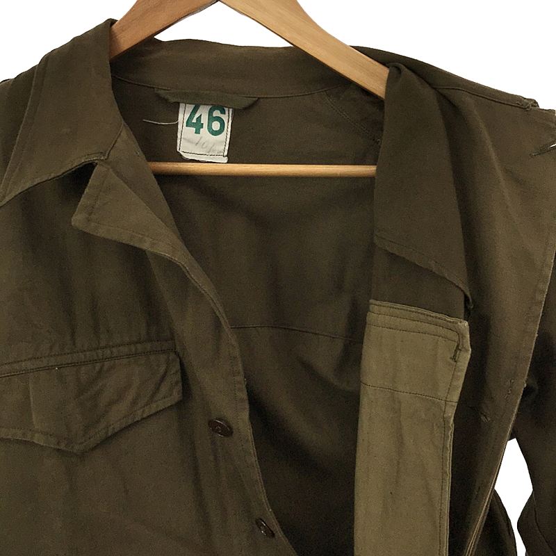 VINTAGE / ヴィンテージ古着 60s FRENCH ARMY フランス軍 M-47後期 ヘリンボーン ミリタリー フィールドジャケット