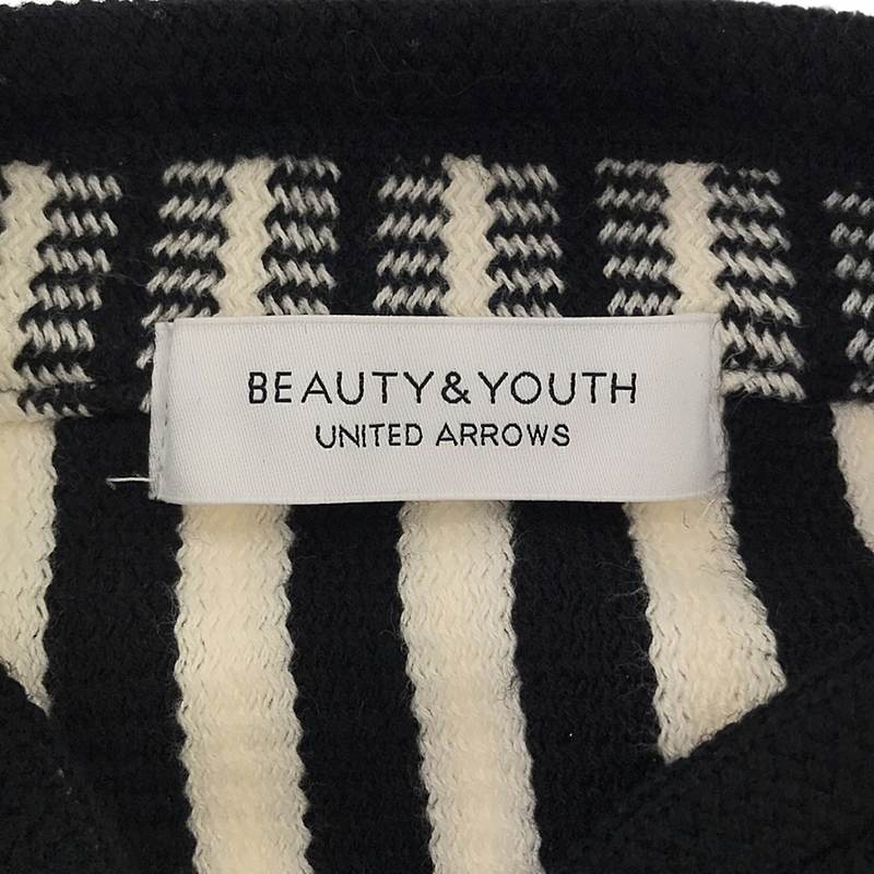 BEAUTY&YOUTH / ビューティーアンドユース コットンラッセルマルチストライプジャケット