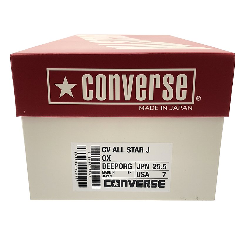 CONVERSE / コンバース CANVAS ALL STAR J OX スニーカー